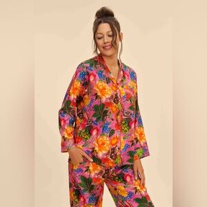 Powder Whimsical Woodland Long Pajamas